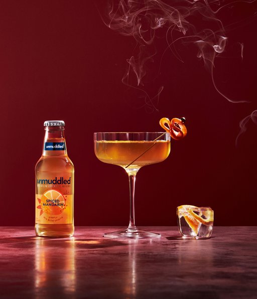 A stylized photo of Spiced Mandarin Mixer